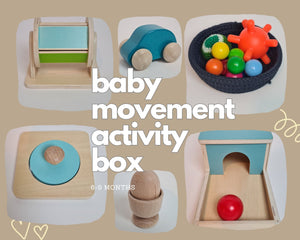 Baby Movement Activity Box 6 - 9 Months - Jacob's Montessori