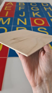 Capital Case Sandpaper Letters - Jacob's Montessori