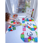 Load image into Gallery viewer, Classic 110 - Piece Set MAGNA - TILES® - Jacob&#39;s Montessori
