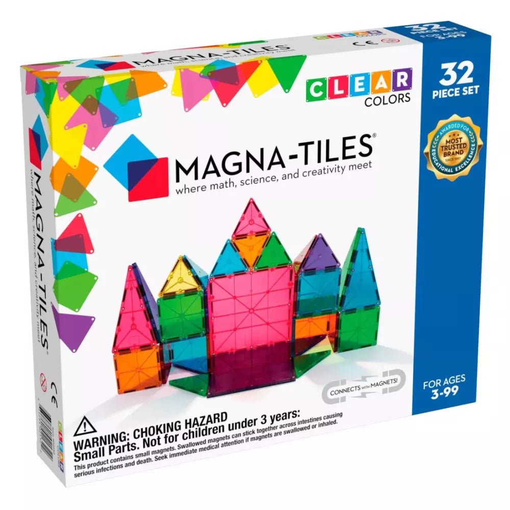 Classic 32 - Piece Set Magna - Tiles - Jacob's Montessori